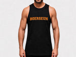 Boerseun Original Print Black Tank