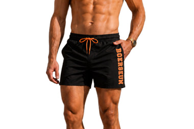 Boerseun Black Gym Shorts